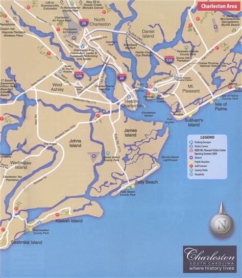 Charleston Map .
